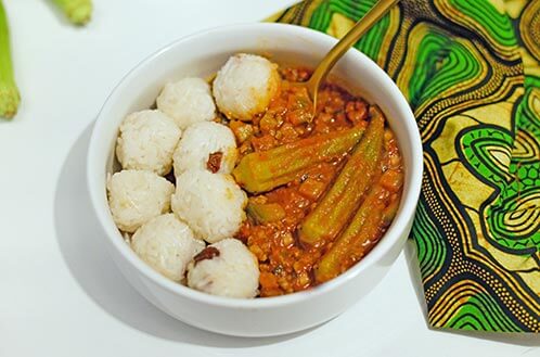 Bœuf Aubergine et Gombo